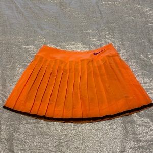 Nike Orange Mini Skirt